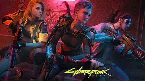 2560x1440 Resolution Cyberpunk 2077 Girl Team 1440P Resolution Wallpaper - Wallpapers Den