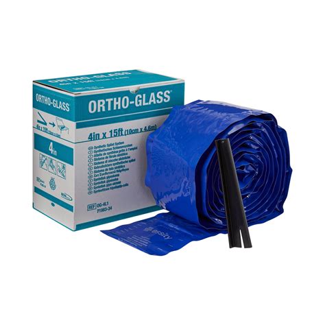 ORTHO-GLASS Padded Splint Roll 4 Inch X 15 Foot Fiberglass White OG-4L2, 1 Ct - Walmart.com