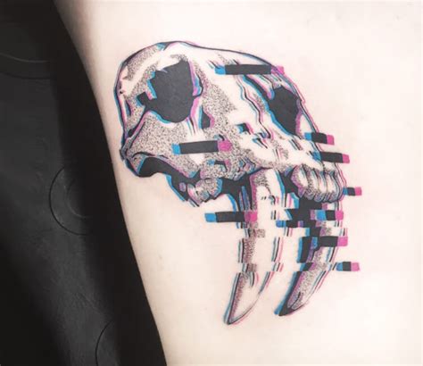 Animal skull tattoo by Damian Orawiec | Photo 28920