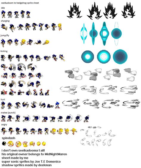 seelkadoom sprite sheet demo by mrsupersonic1671 on DeviantArt