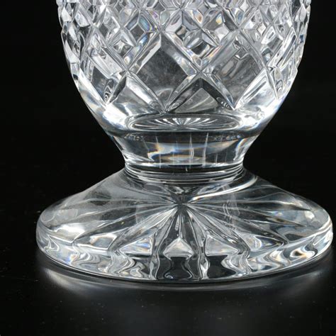 Waterford Crystal Footed Centerpiece Vase | EBTH