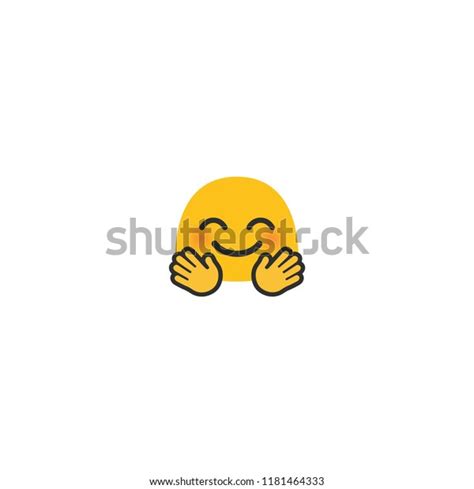 Hugging Face Vector Emoji Stock Vector (Royalty Free) 1181464333 | Shutterstock