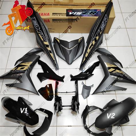 Yamaha Y15ZR Y15 V1 V2 Cover Set Matt Gray HLY Exciter RC 2020 Black 26 ...