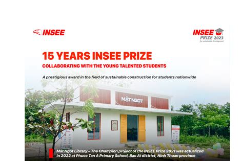 INSEE PRIZE 2023: A 15-YEAR JOURNEY OF TALENTED STUDENT GENERATIONS ...