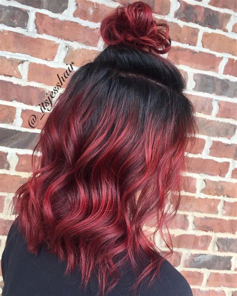 red dye on dyed brown hair - Lenita Kingsley