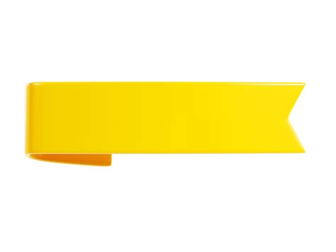 Yellow Ribbon Png