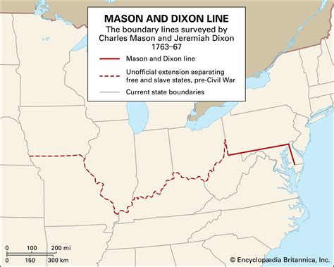 THIS DAY IN HISTORY – Mason and Dixon draw a line, dividing the ...