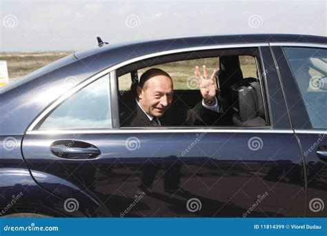 Traian Basescu President of Romania Editorial Stock Image - Image of ...