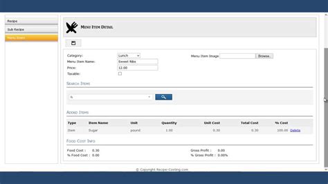 Bakery Costing Software - newcom