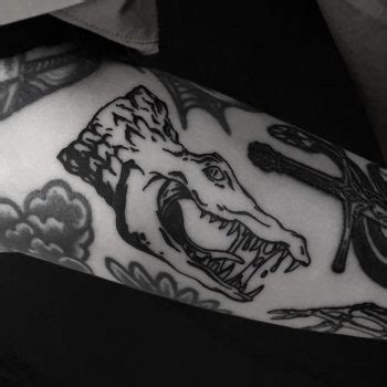 Three horse heads tattoo - Tattoogrid.net