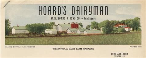 Hoard's Dairyman Letterhead | Print | Wisconsin Historical Society