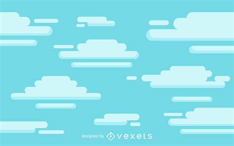 Cartoon Clouds Background Vector Download