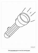 Free Flashlight Coloring Page  Printables Kidadl sketch template
