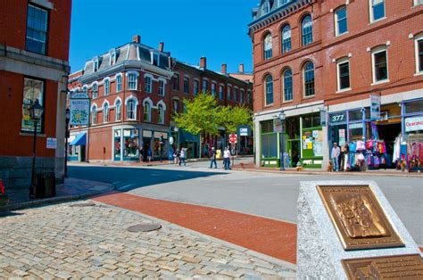 Visiting the Old Port Historic District, Portland, Maine