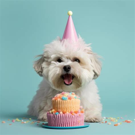 Cute funny birthday dog. Illustration 22778764 Stock Photo at Vecteezy