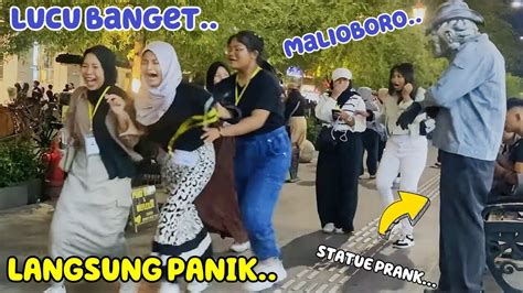 Just For Laugh..!! Cowboy Prank Statue Prank || Prank Patung Malioboro Funny Video.. - YouTube