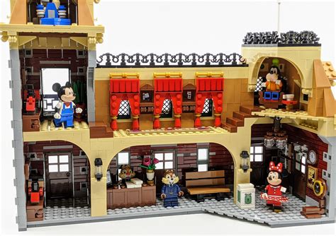 Building The LEGO Disney Train & Station - BricksFanz