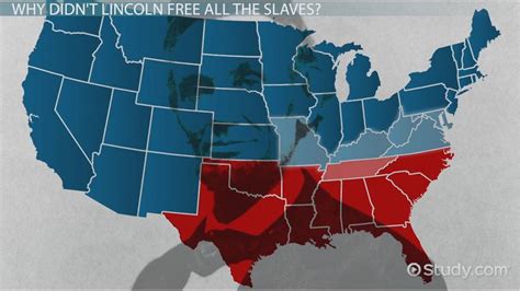 Emancipation Proclamation Map