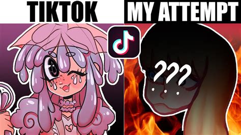 TRYING EVERY TIKTOK ART CHALLENGE - clipzui.com