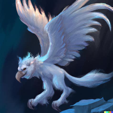 White Griffin Digital Art by Joel Gilgen - Pixels