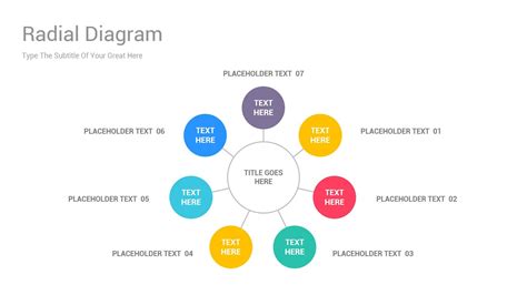 Radial Diagrams PowerPoint Template is a Modern template that you can download and use for any ...