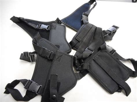 DOUBLE SHOULDER HOLSTER WITH MAG POUCH POUCH