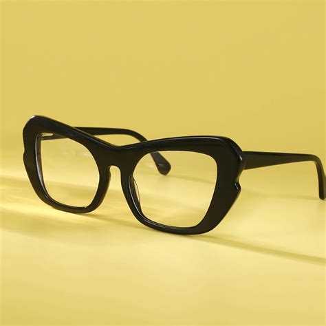 Fire Cat Eye Black Glasses - Aoolia.com