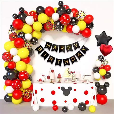 Mickey Mouse Themed Decor | Balloon Decoration in Bangalore | TogetherV