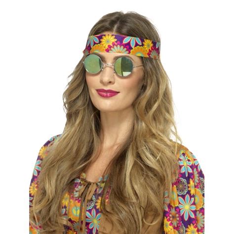 Hippie Mirrored Glasses – Kostume Room