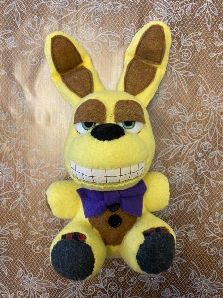 Spring Bonnie custom plush I made a while back. : r/fivenightsatfreddys