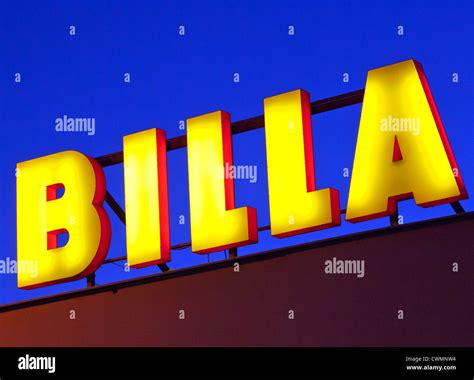 Billa Supermarket Logo High Resolution Stock Photography and Images - Alamy