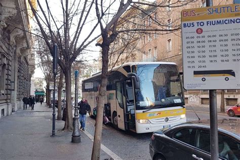 Rome Fiumicino Airport Shuttle Bus - Rome.net