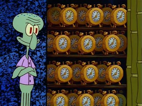 Squidward's Clock Closet Template #1 | Squidward's Clock Closet | Know Your Meme