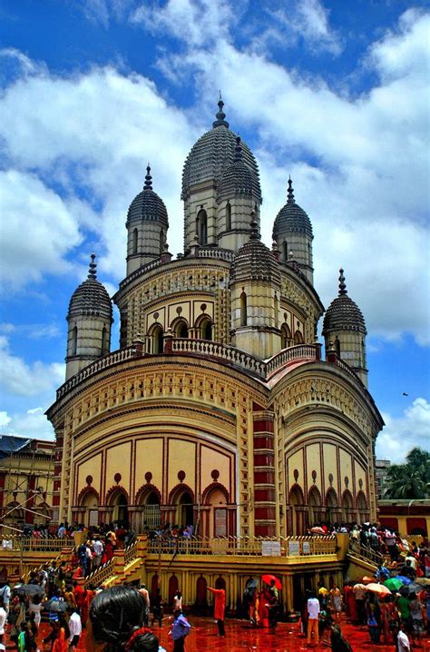 Dakshineswar Temple, Kolkata | India travel places, Kali goddess, India architecture