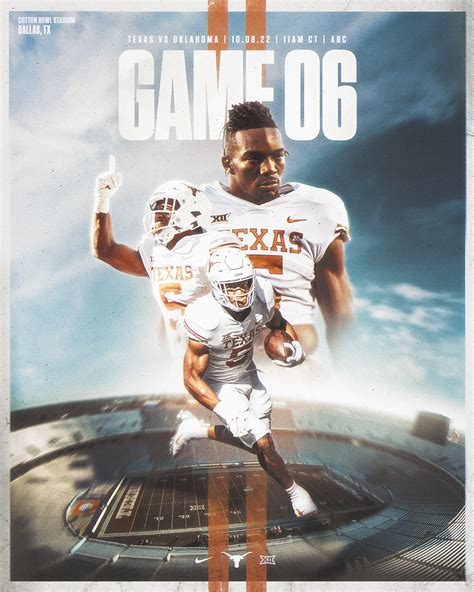 2022 Texas Football social graphics on Behance