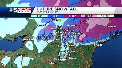 Winter storm watch issued in Vermont ahead of spring snowfall