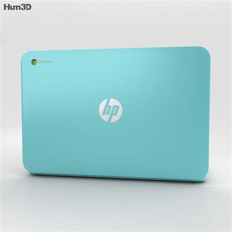 HP Chromebook 11 G3 Ocean Turquoise Modelo 3D - Descargar Electrónica on 3DModels.org