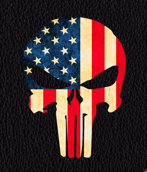 PUNISHER Skull / USA / American Sniper / Movie / vehicle decal