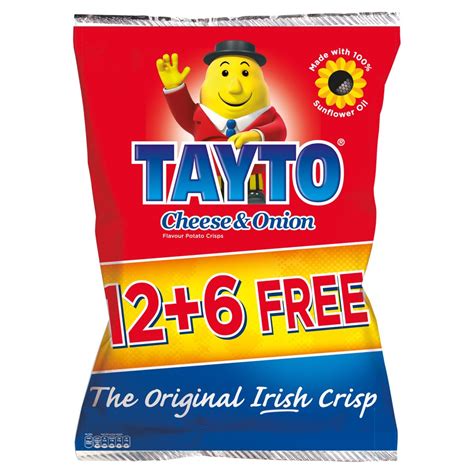 Tayto Cheese & Onion 12 Pack 300g - Centra