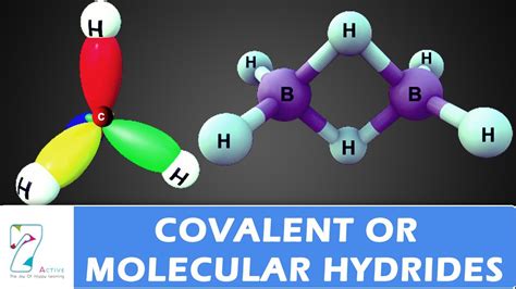 COVALENT OR MOLECULAR HYDRIDES - YouTube