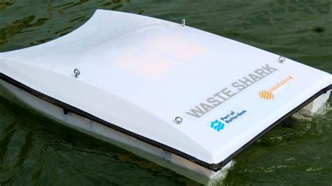 Meet the water drone that eats up ocean garbage