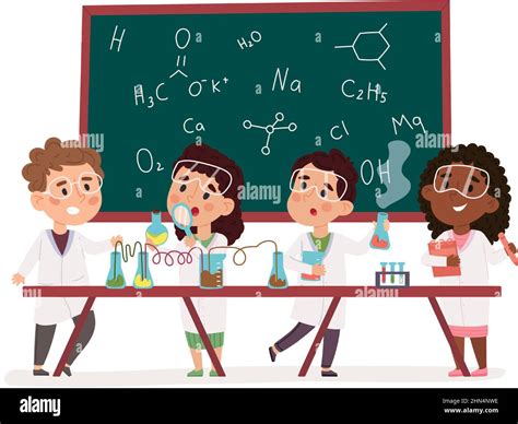 Science experiment cartoon hi-res stock photography and images - Alamy