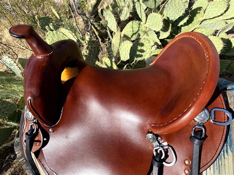 The Cowboy Saddle | Mule and Donkey Saddles from QVMR