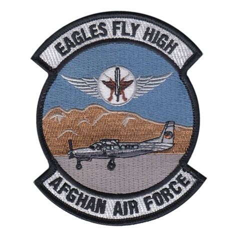 Afghan Air Force Pilots Cessna 208 Patch | Afghanistan Air Force Pilot ...