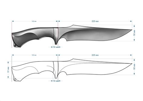 Printable Knife Patterns