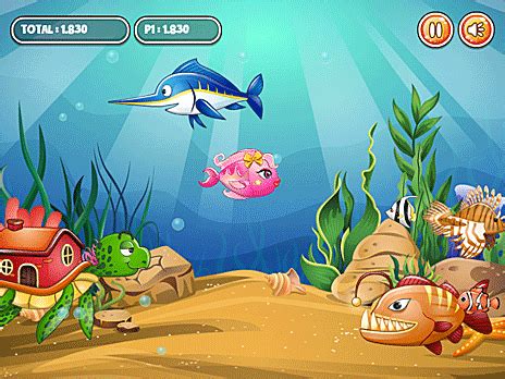 Fish Eat Fish 3 Players Game - Play online at Y8.com