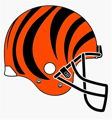 Bengals Helmet Clip Art, HD Png Download - kindpng