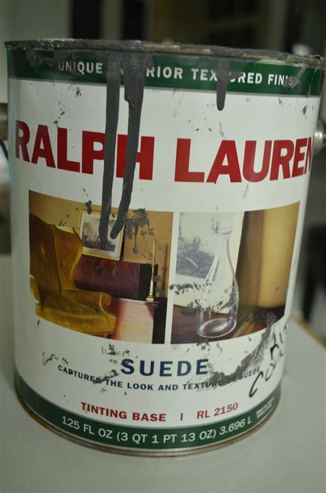 Ralph Lauren Suede Paint Application – Warehouse of Ideas