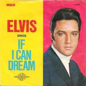 Elvis Presley - If I Can Dream (1968, Orange Label, Vinyl) | Discogs