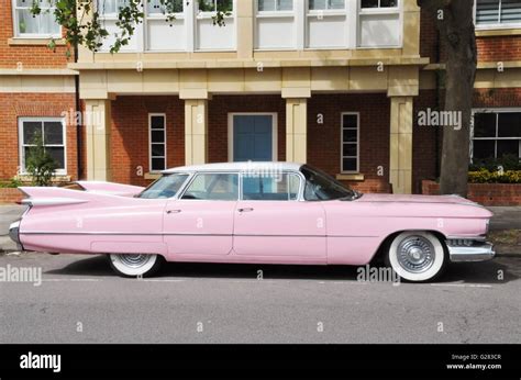 1959, Pink Cadillac, Eldorado, Biaritz Stock Photo - Alamy